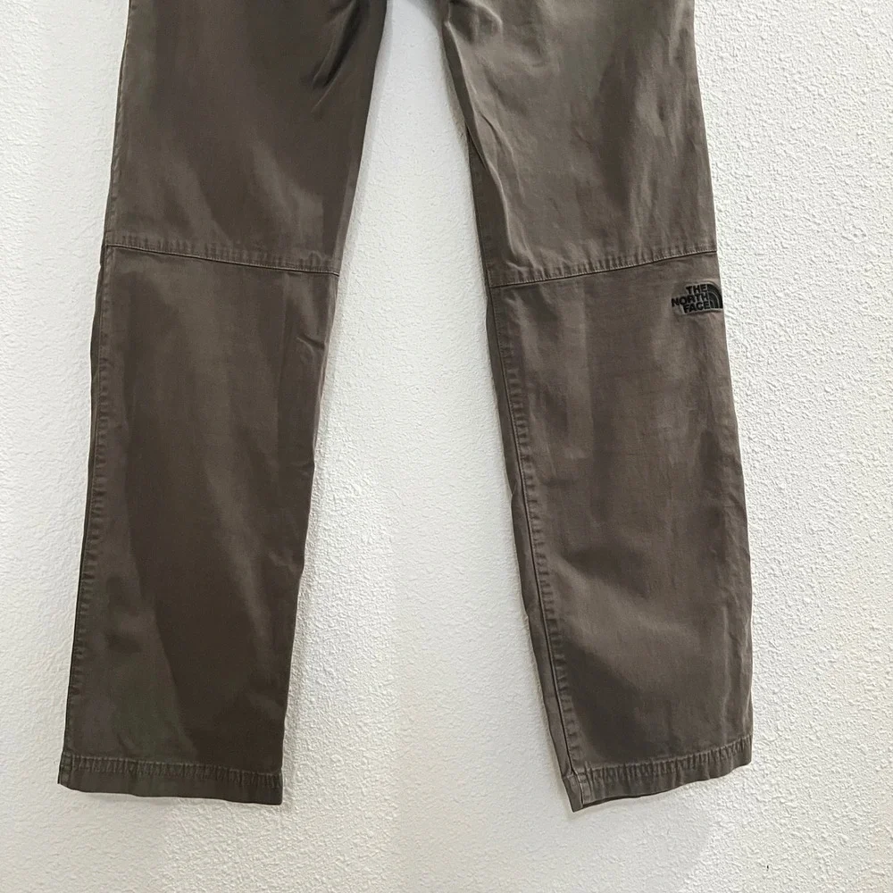 The North Face Mens Brown Hiking Pants Size 30 Regular Canvas Outdoor Trousers
